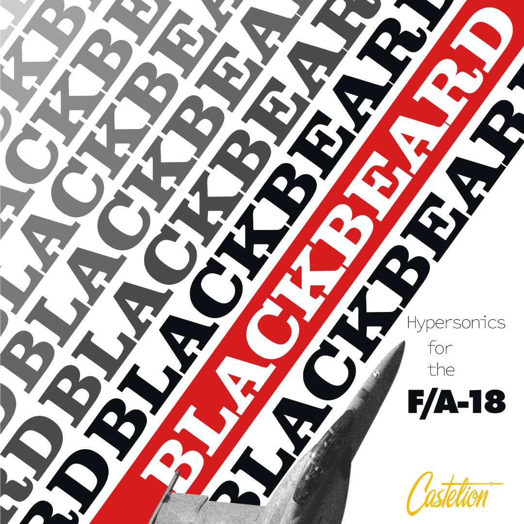 Castelion Awarded $105M U.S. Navy Contract to Field Blackbeard on the F/A-18 Super Hornet in 2027